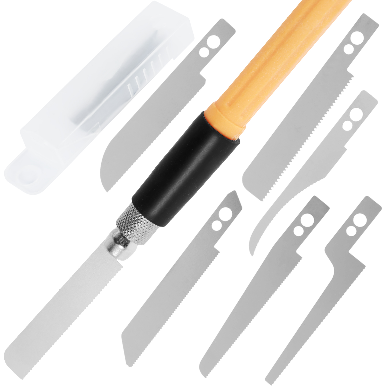 Woodworking Hobby Kits - 8Pcs Model Craft Hand Saw Mini
