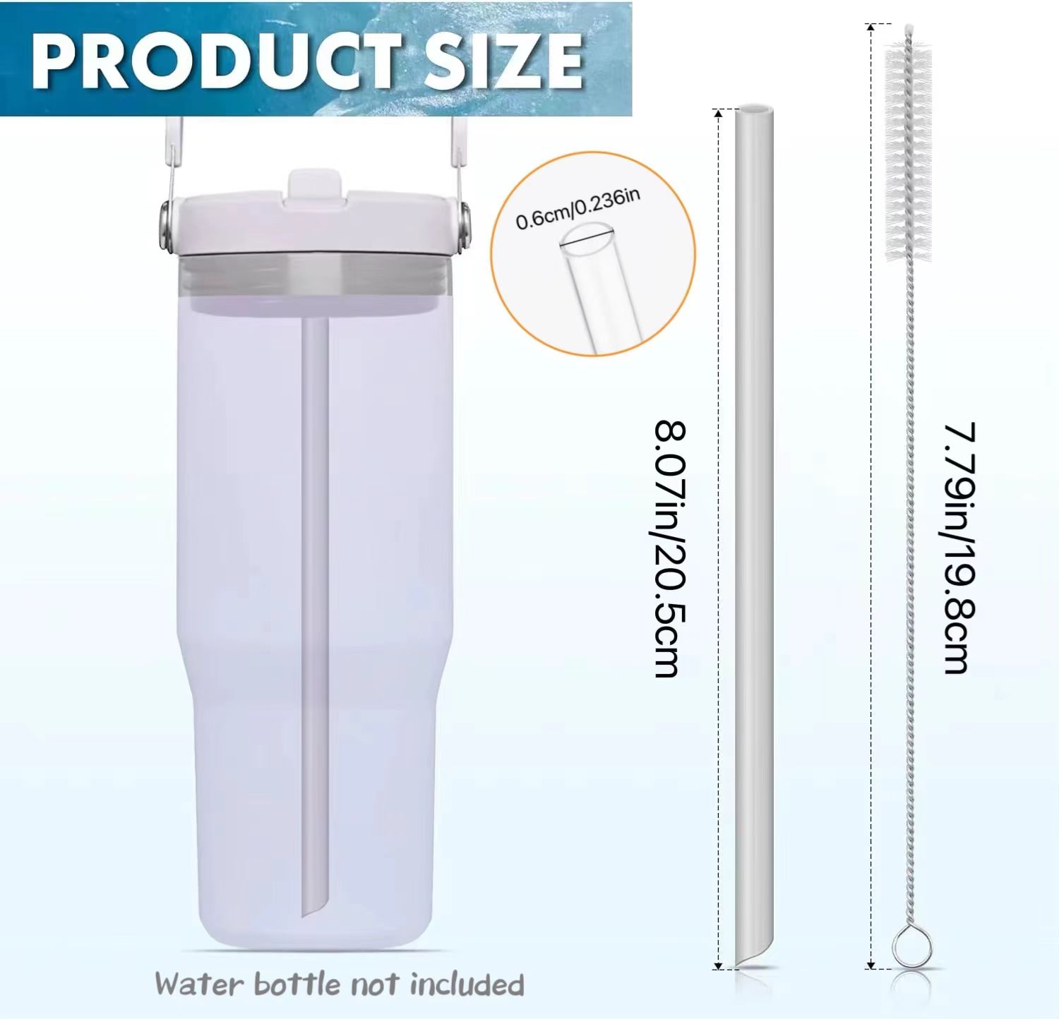 6pcs Reusable Straws Plastic S - Hand Plane Stanley review and price