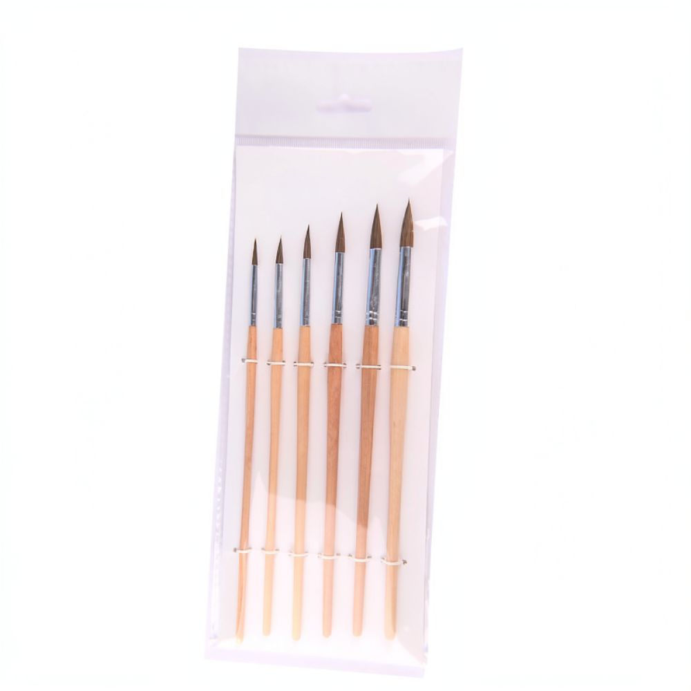 Premium Wolf Hair Paintbrushes - Woodworking Hobby Kits review and price