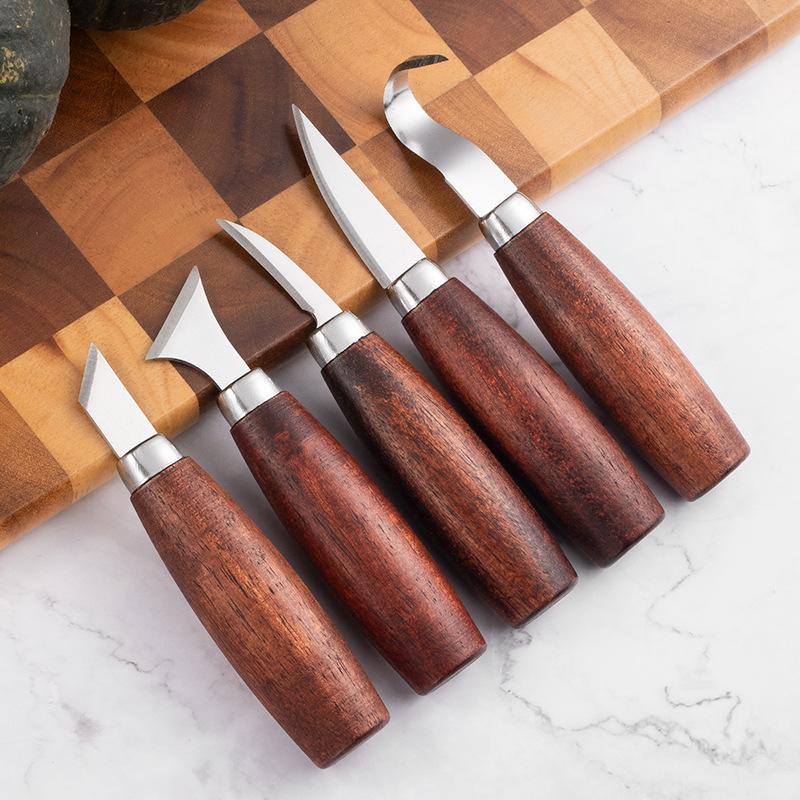 5 Pcs Wood Carving Chisel Set  - Woodworking Diy Projects review and price