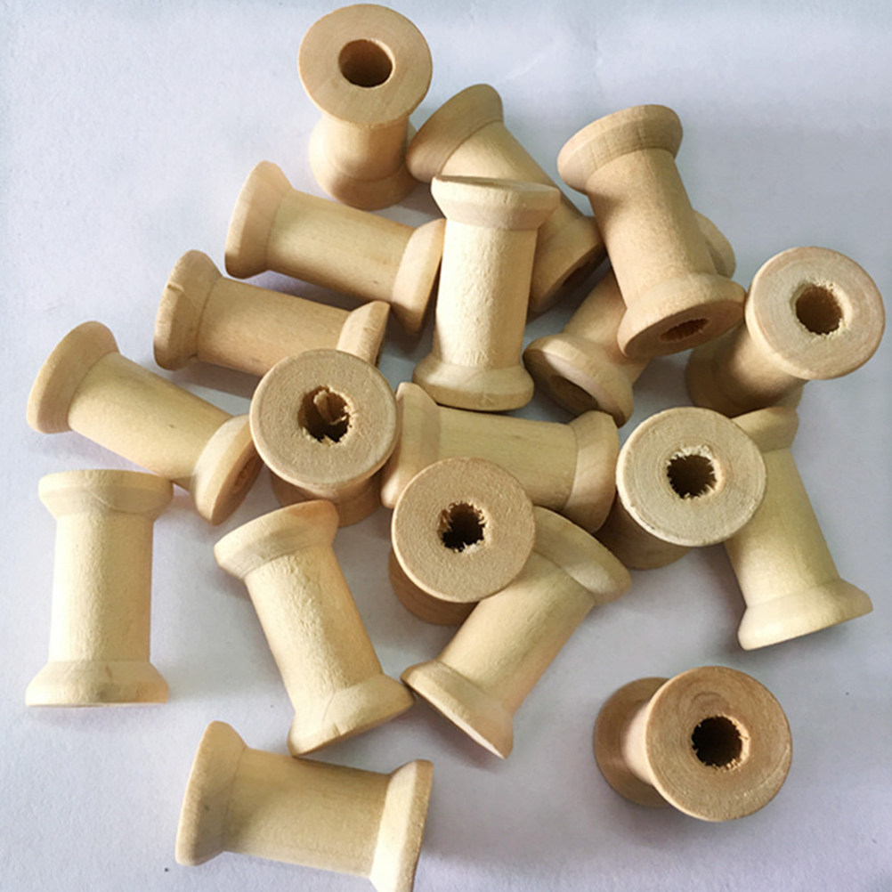 60 Pcs Bobbins Sewing Natural  - Woodworking Diy Projects review and price