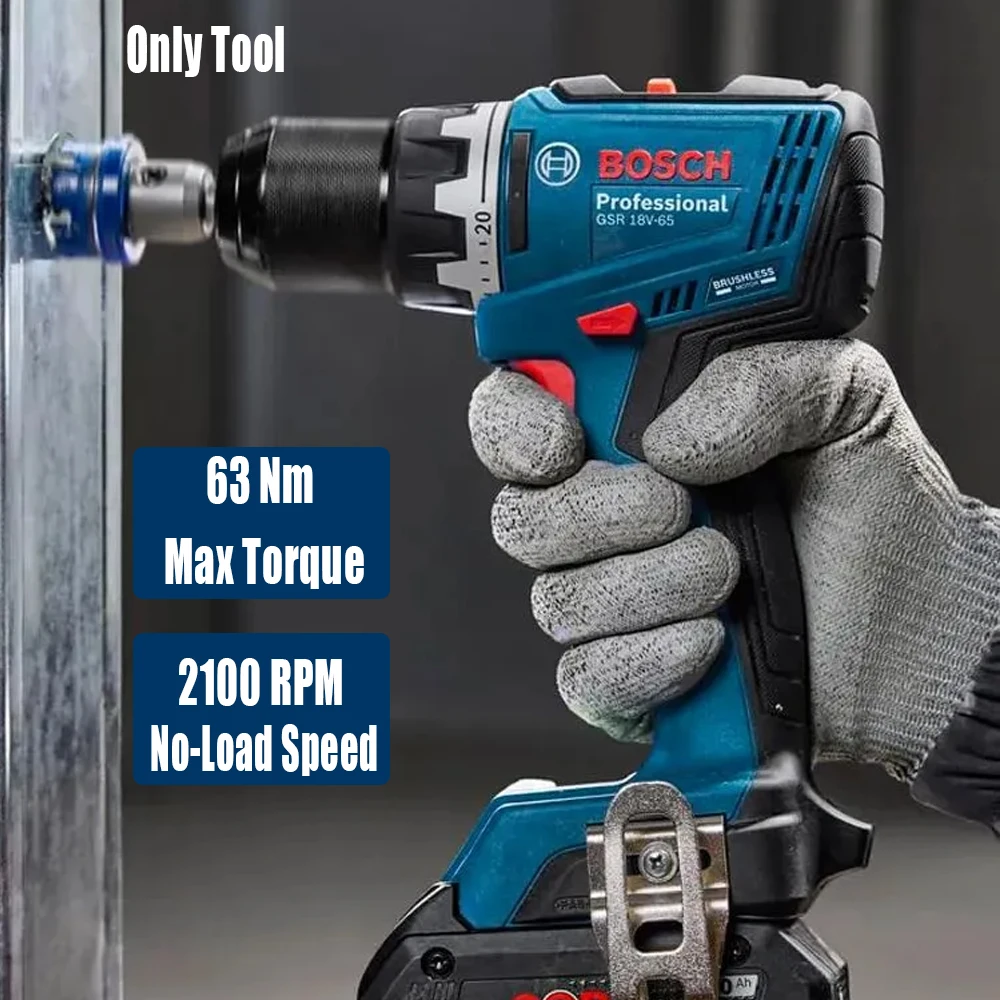 Bosch GSR 18V-65 Brushless Ele - Woodworking Power Tools review and price