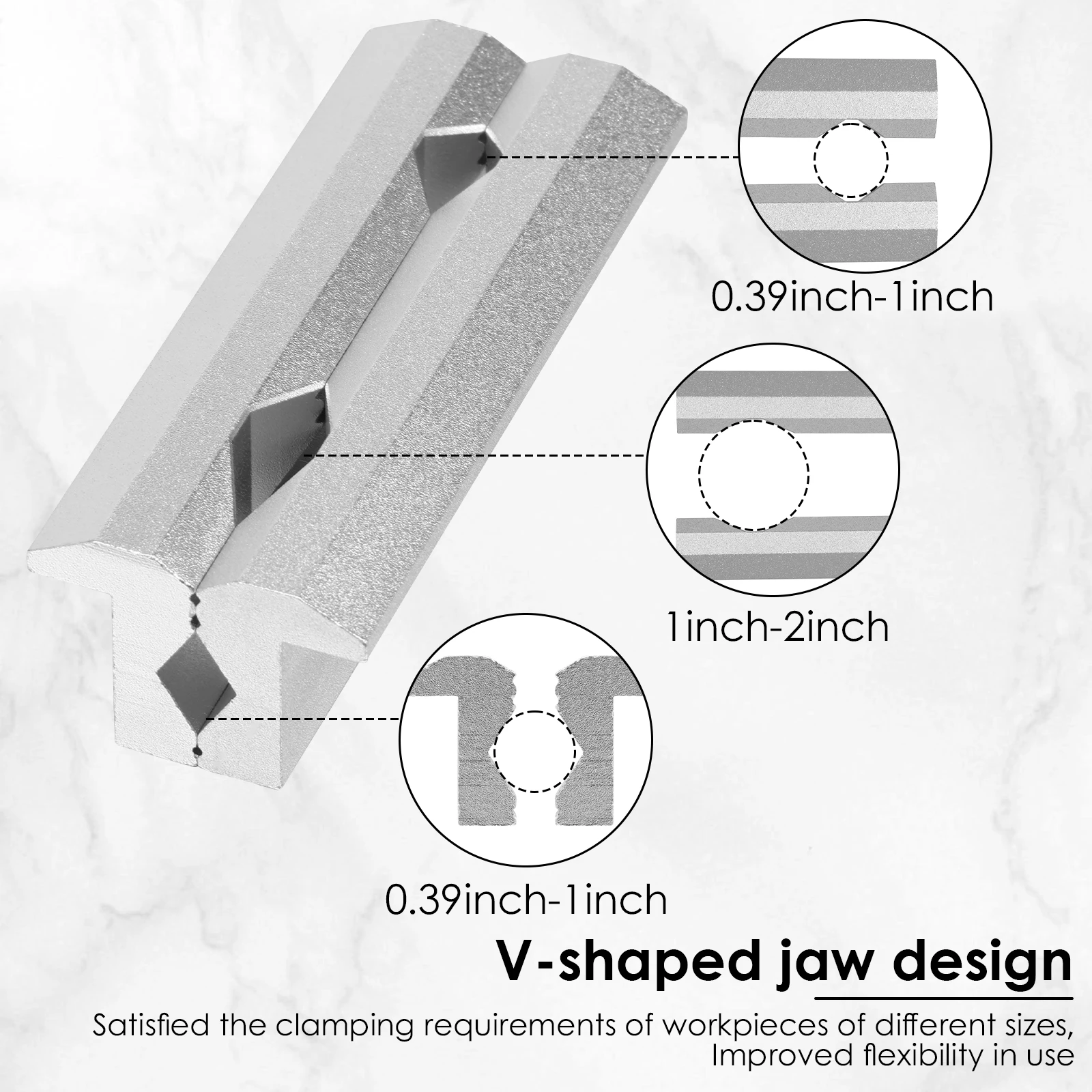 Magnetic Vise Jaws 4/5/6inch V - Woodworking Vise For Workbench review and price