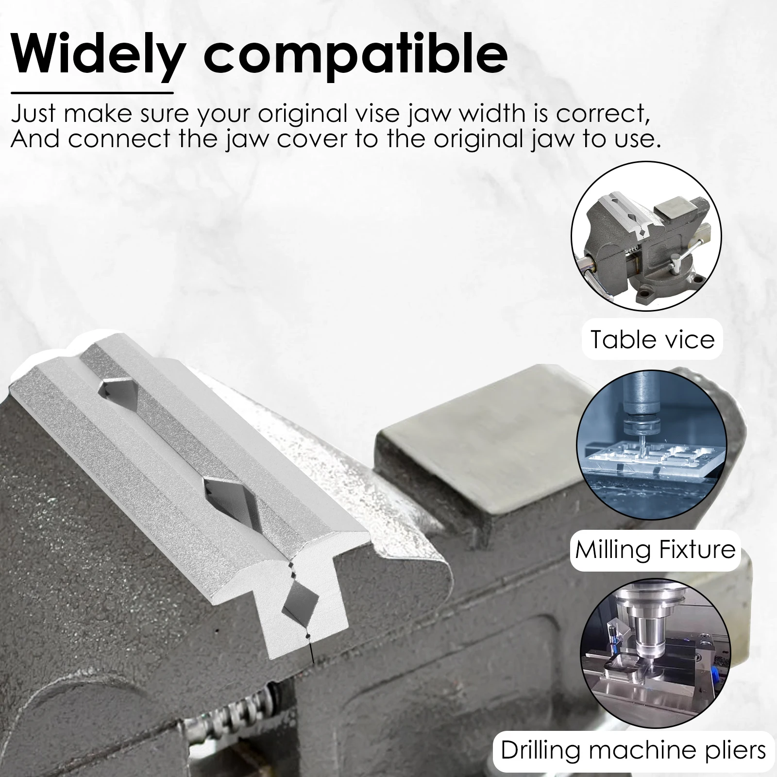 Magnetic Vise Jaws 4/5/6inch V - Woodworking Vise For Workbench review and price