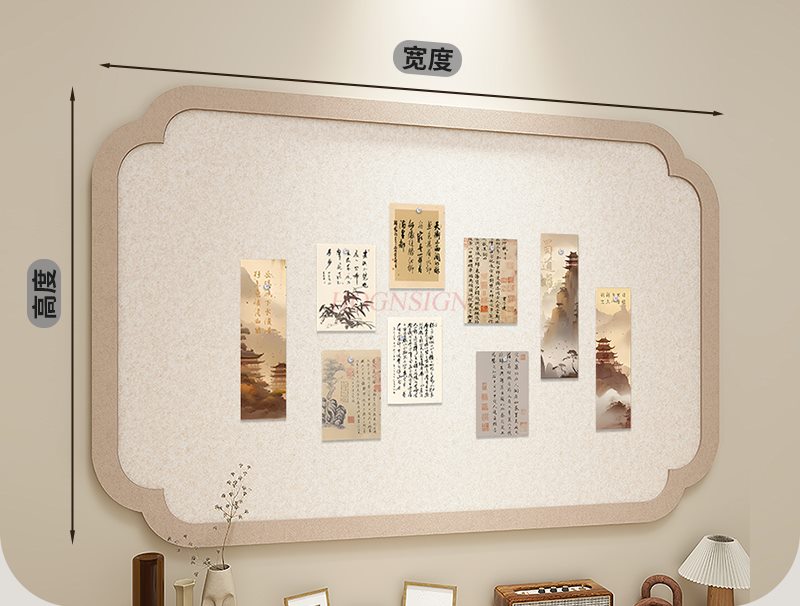 1pcs National style felt board - Woodworking Show review and price