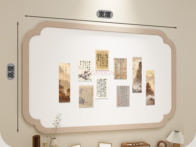 1pcs National style felt board - Woodworking Show review and price