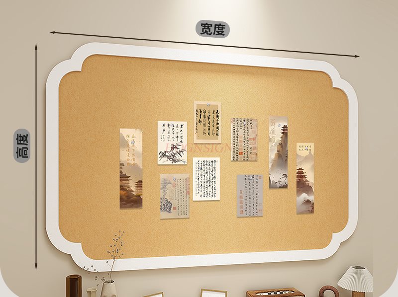 1pcs National style felt board - Woodworking Show review and price