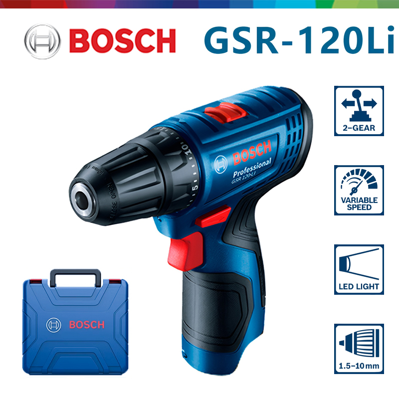 Bosch GSR 120-LI 12V Lithium E - Woodworking Power Tools review and price