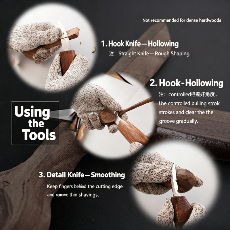 Wooden Craft Carving Kit Curve - Woodworking Hobby Kits review and price