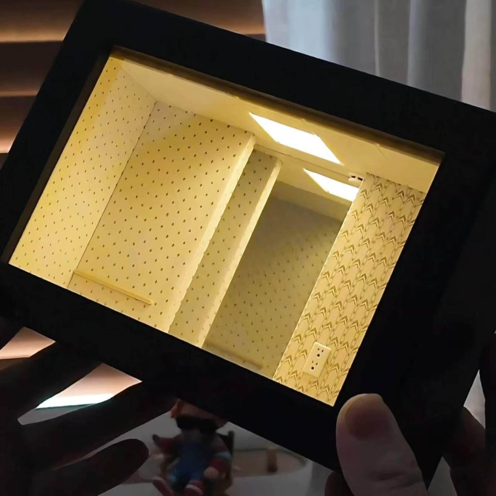 Wooden Shadow Box Endless Mirr - Woodworking Show review and price