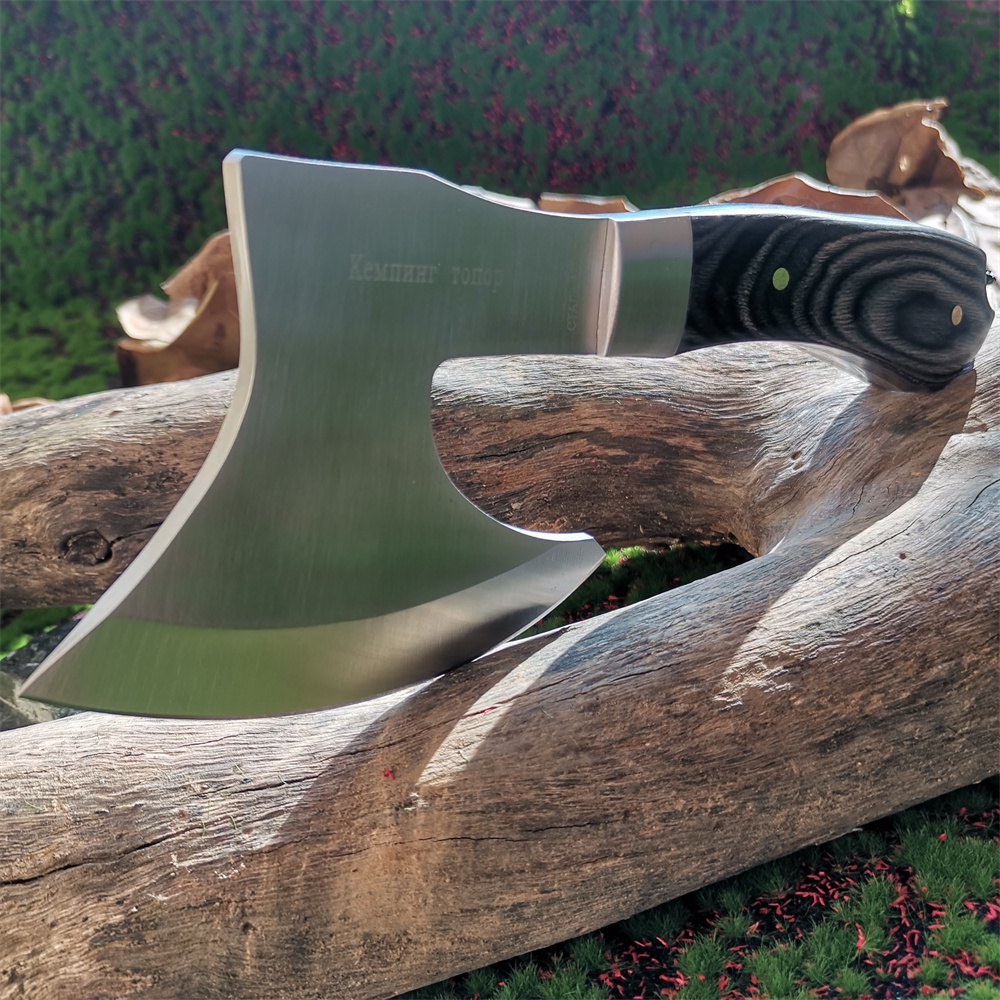 Wooden Handle Stainless Steel  - Woodworking Hatchet review and price