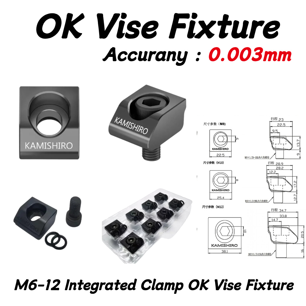 10pcs M6-M12 OK-Vise fixture C - Woodworking Front Vise review and price